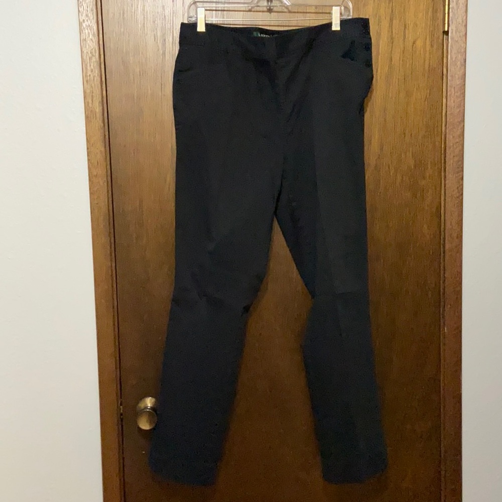 Black Lauren Ralph Lauren pants size 14